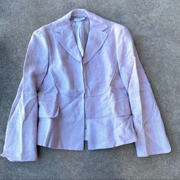 Akris Punto Linen Blazer - Picture 1 of 8